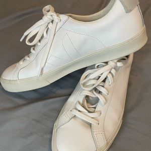 Veja Esplar Leather White Sneakers